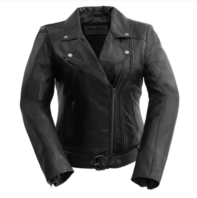 Chloe Leather Jacket Black
