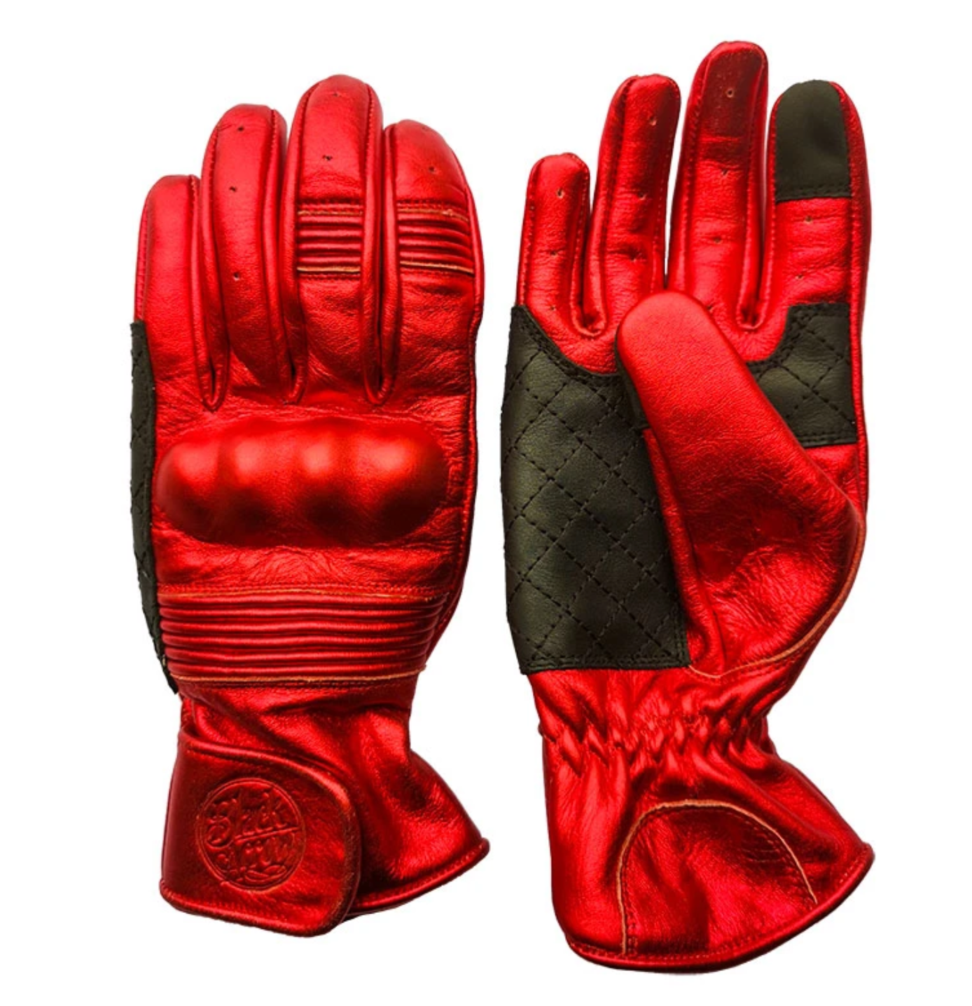 Queen Bee Gloves Ruby Slipper Metallic