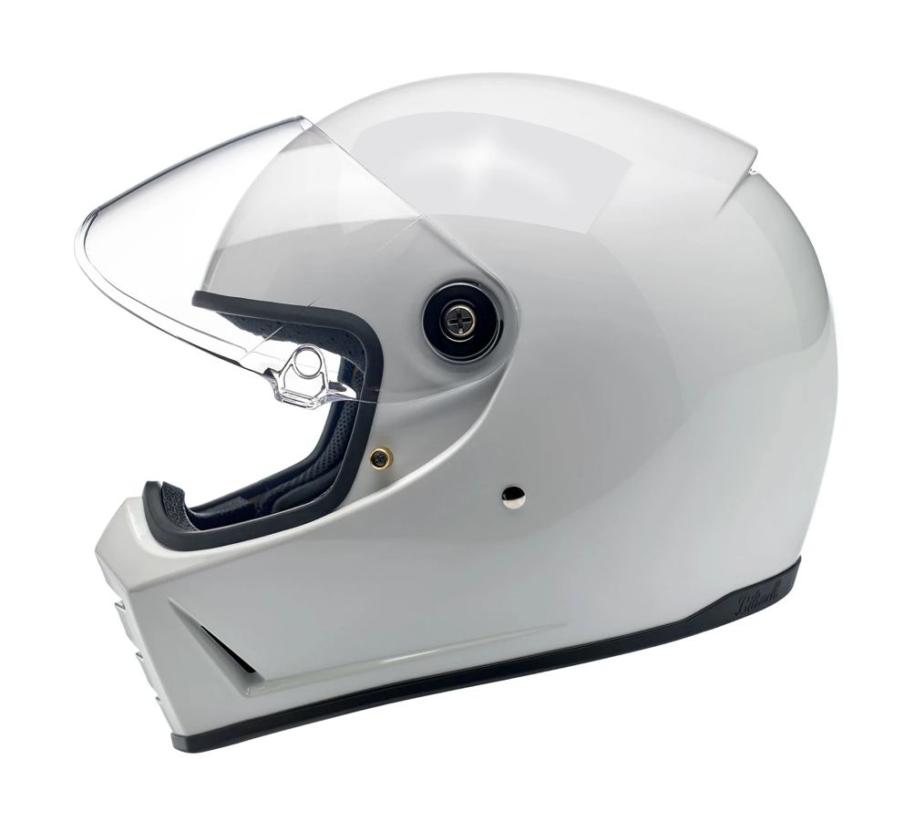 Lane Splitter Helmet Gloss White