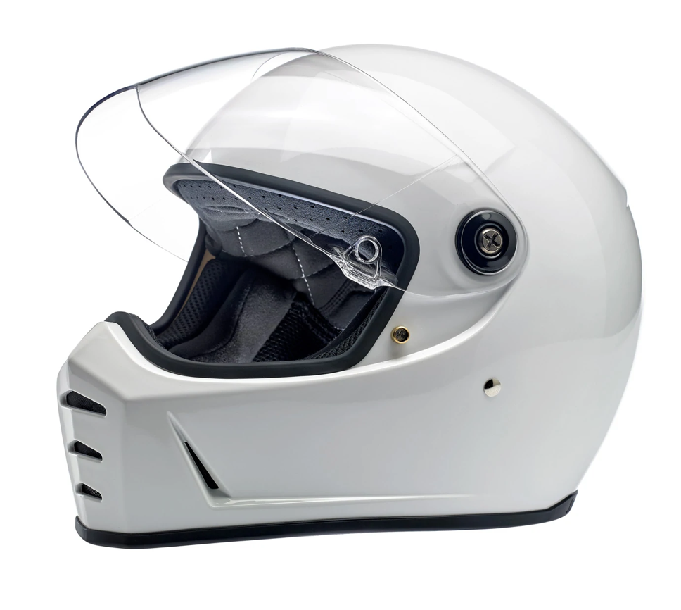 Lane Splitter Helmet Gloss White
