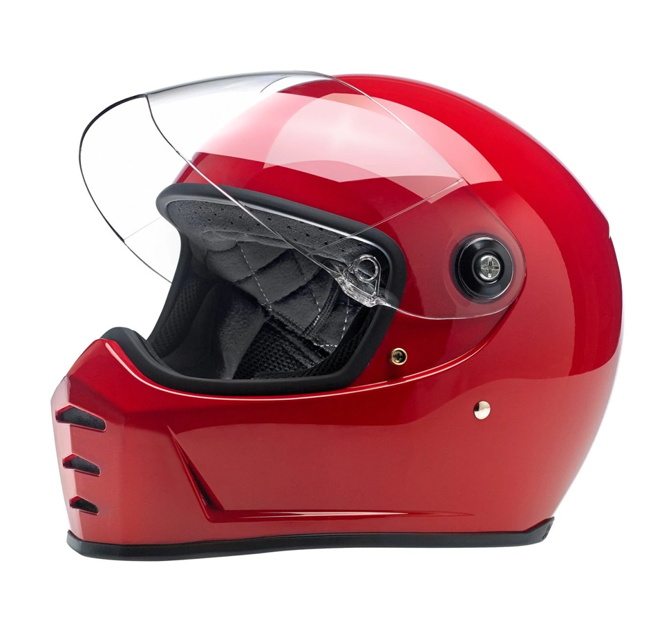 Lane Splitter Helmet Gloss Blood Red