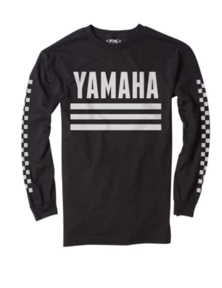 Yamaha Racer Long Sleeve Tee Black