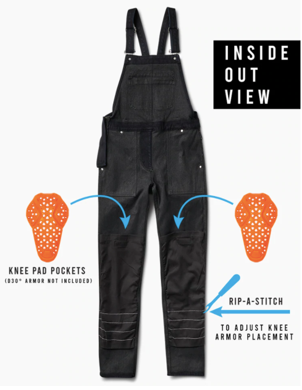 Two Wheels Overalls Midnight