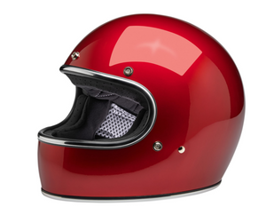 Gringo ECE Helmet Metallic Cherry Red