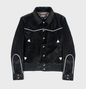 Unisex Jackson Jacket Black Velvet