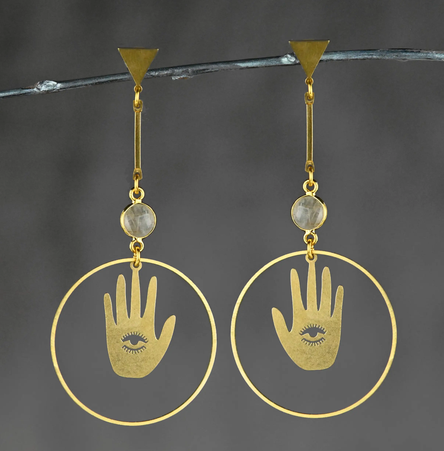 Psychic Hand Earrings