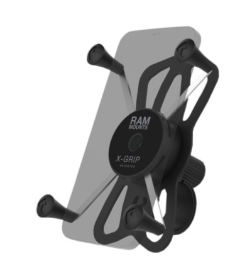 RAM® X-Grip® Large Phone Mount with RAM® Tough-Strap™ Handlebar Base