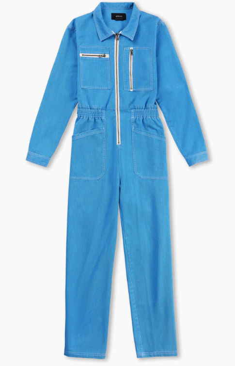 Cadet Jumpsuit Blue