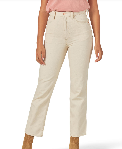 Wild West High Rise Straight Jean Natural