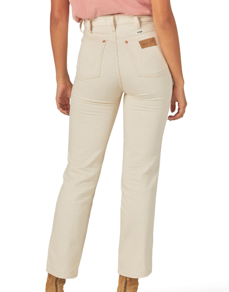 Wild West High Rise Straight Jean Natural