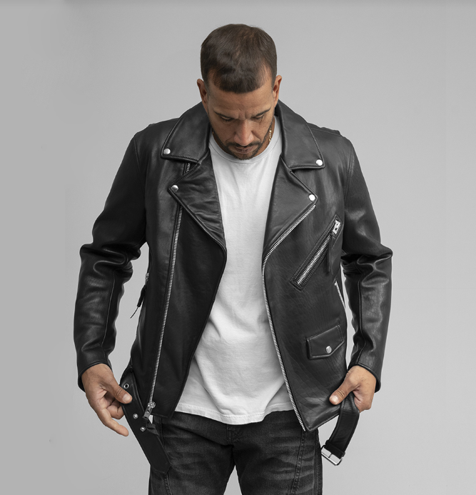 Jay Lightweight Motorcycle Jacket Tarnish