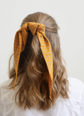 Daisy Flower Bandana Mustard