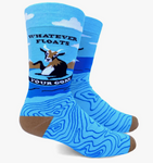 Whatever Floats Your Goat Men's Socks