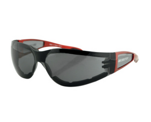 Shield II Sunglasses Smoke/Red