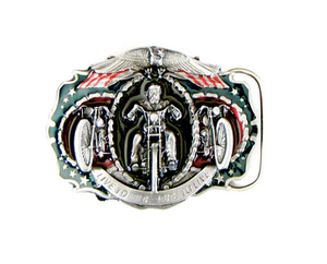 Live To Ride Belt Buckle