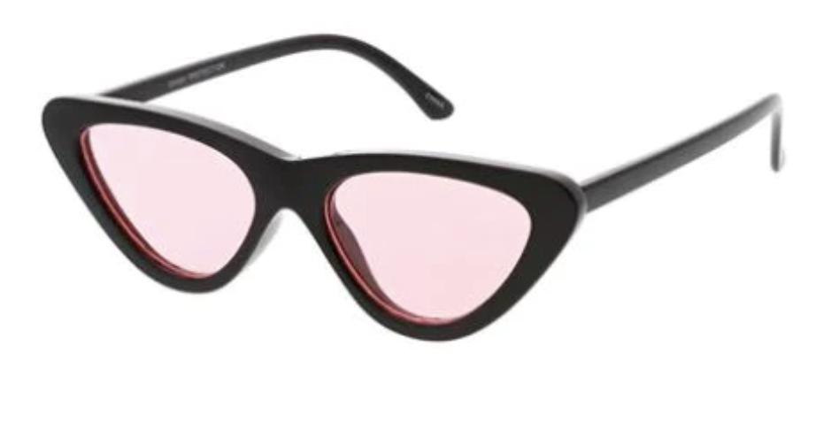Colored Lens Cat Eye Sunglasses