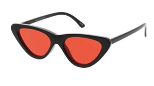 Colored Lens Cat Eye Sunglasses