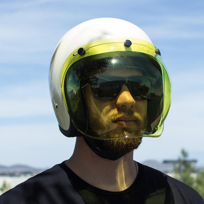 Anti Fog Bubble Shield Yellow