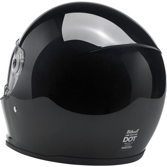Lane Splitter Helmet Gloss Black