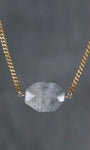 Chunky Chain with Crystal Necklace