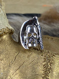 Skull and Scythe Ring