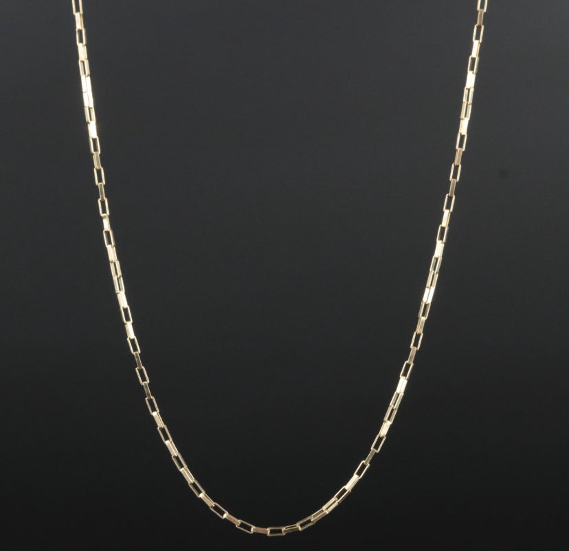 Buy Silver Tone Rectangular Link Chunky Chain Necklace from Next Malta