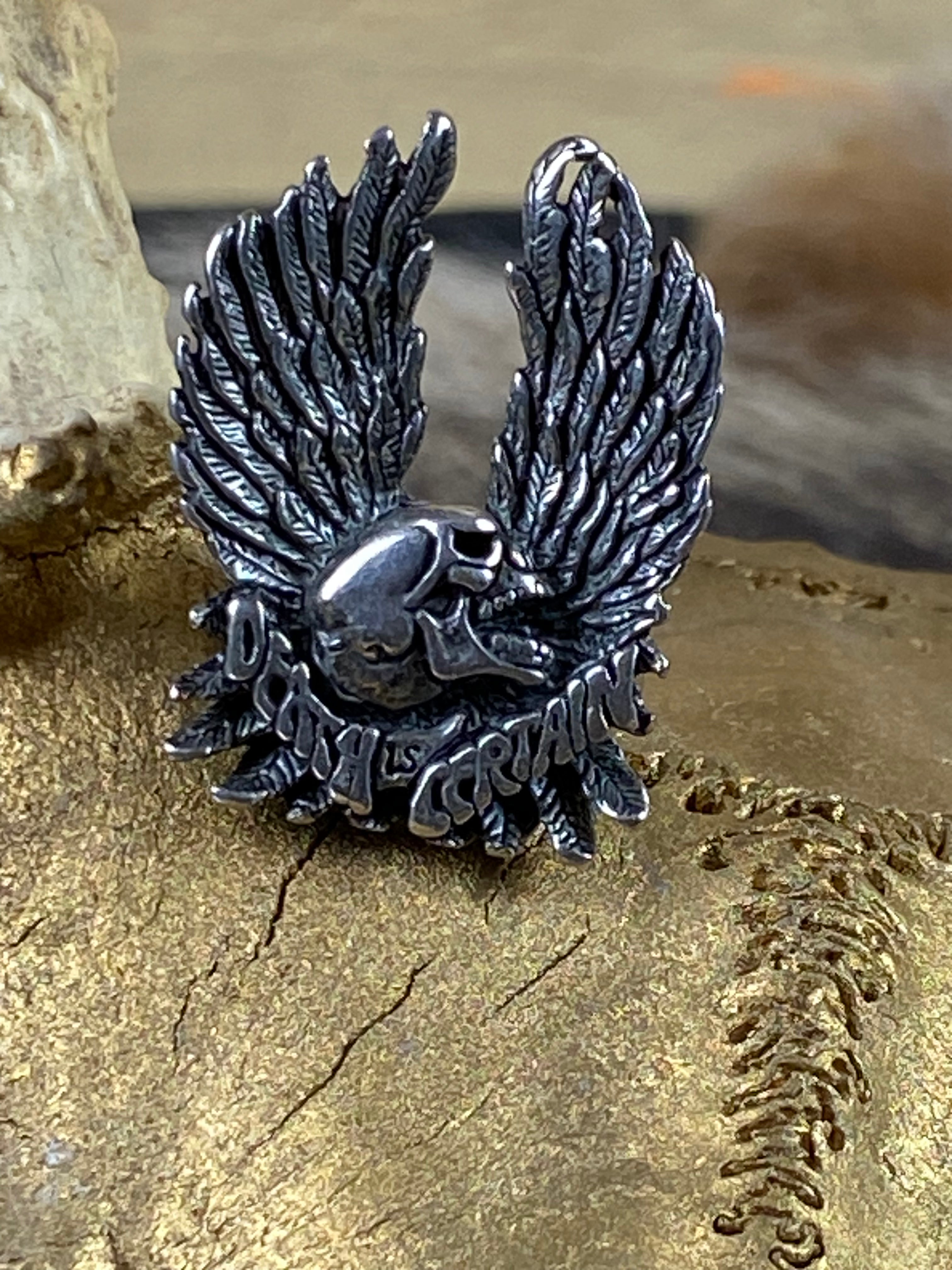 Death Is Certain Ring
