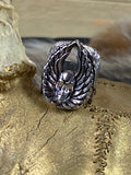 Winged Skull Ring