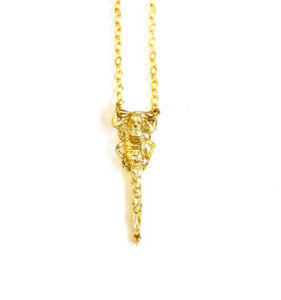 Bronze Tiny Scorpion Necklace