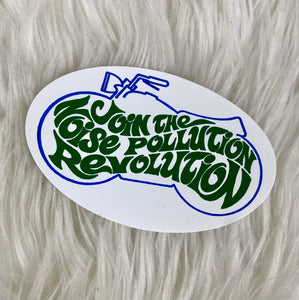 Noise Pollution Revolution Sticker